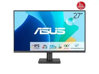 مانیتور Asus VA279HG 27 inch — نمای باز و صفحه‌نمایش