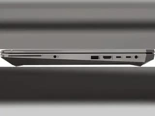 لپ‌تاپ HP ZBook 15 G6 — نمای باز و صفحه‌نمایش