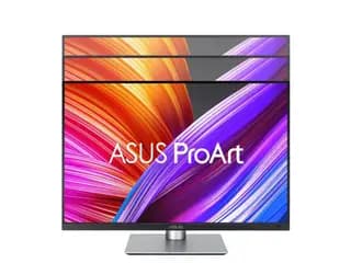 مانیتور Asus PA248CRV 24 inch — نمای باز و صفحه‌نمایش ۲