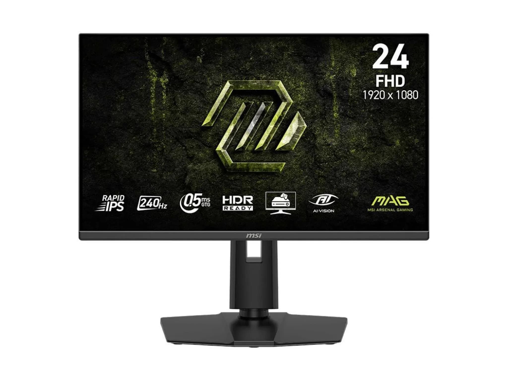 مانیتور MSI MAG245PF X24 24 inch — نمای روبرو