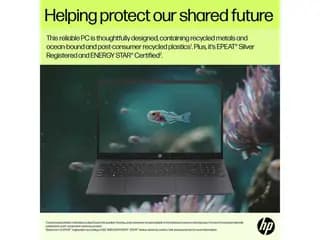 لپ‌تاپ HP Laptop 15 fd2050wm · نمای باز و صفحه‌نمایش