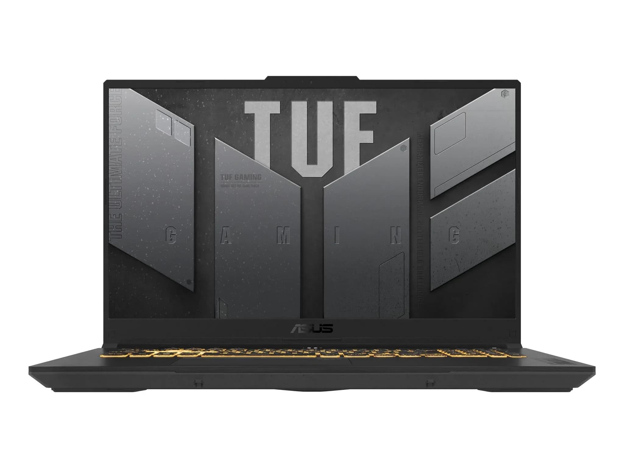 لپ‌تاپ گیمینگ ASUS TUF Gaming F17 FX707VJ با کارت NVIDIA RTX 3050 — نمای روبرو