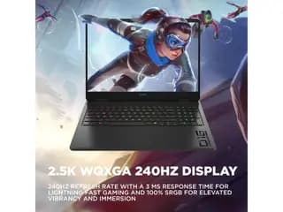 لپ‌تاپ گیمینگ HP OMEN 16 am0361TX · نمای پشت و لولا ۲