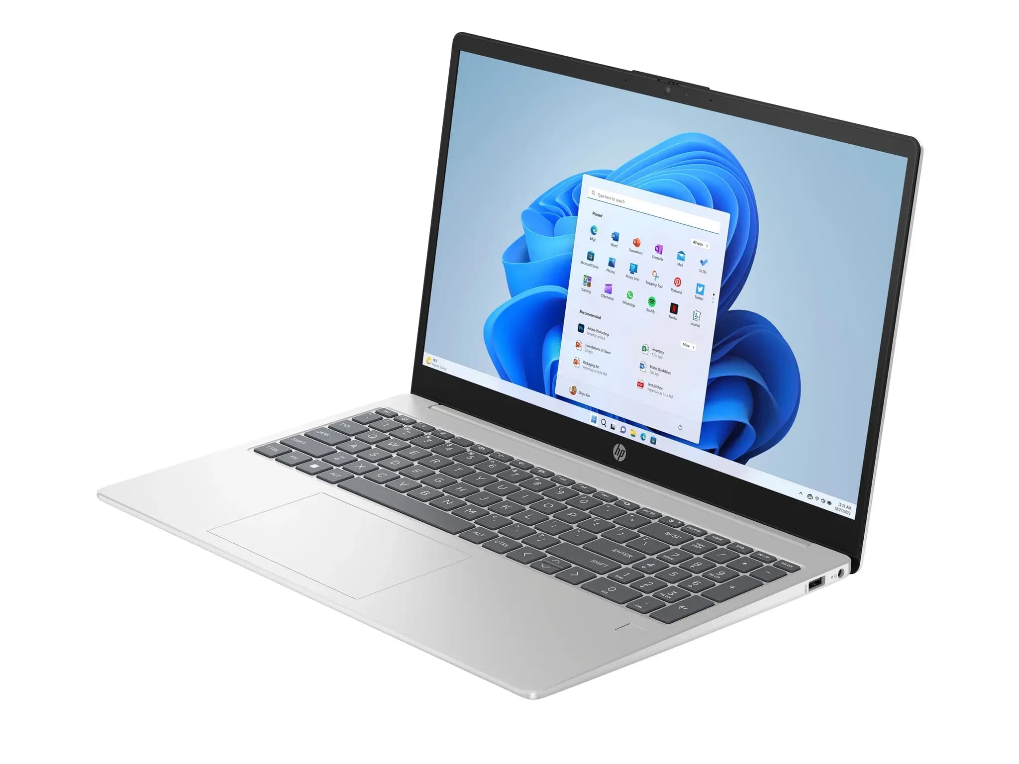 لپ‌تاپ HP Laptop 15 FD0133WM · درگاه‌های سمت چپ