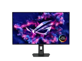 مانیتور Asus XG32UQDMS 32 inch — نمای باز و صفحه‌نمایش