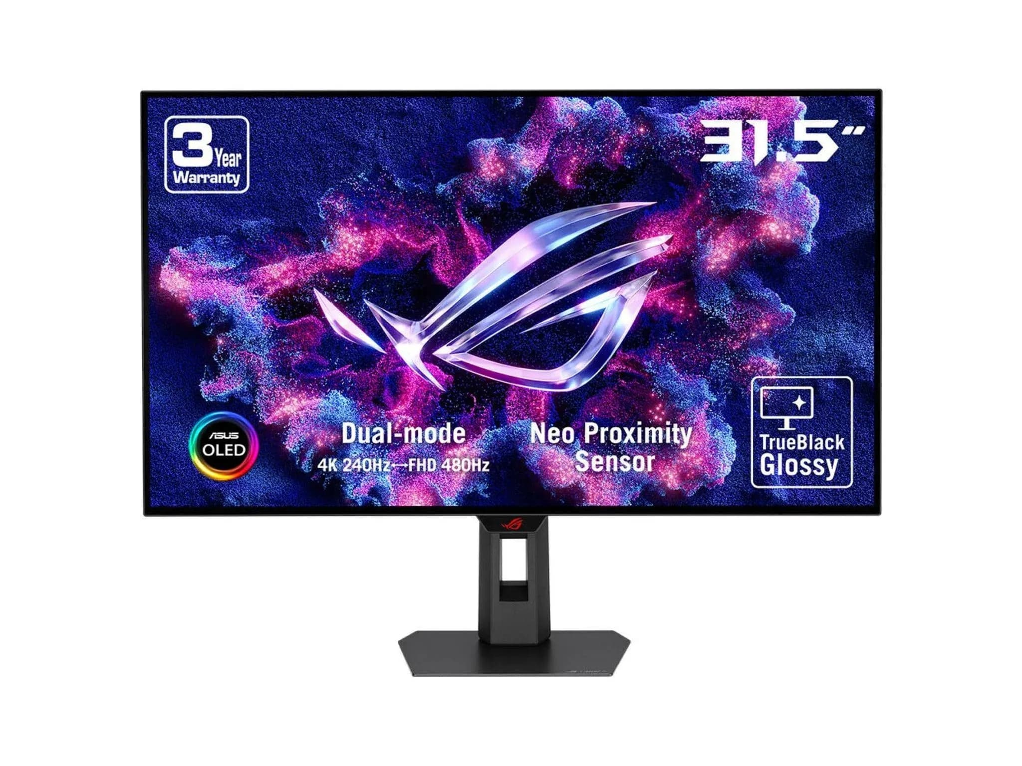 مانیتور Asus XG32UCWMG 32 inch — نمای روبرو