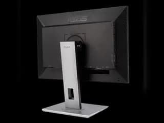 مانیتور Asus PA248QV 24 inch — نمای باز و صفحه‌نمایش ۲