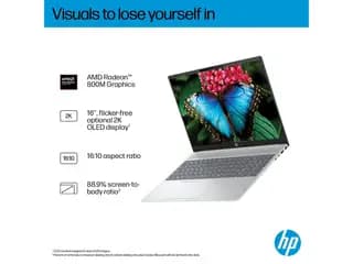 لپ‌تاپ HP OmniBook 5 16 ag1075cl · نمای از بالا
