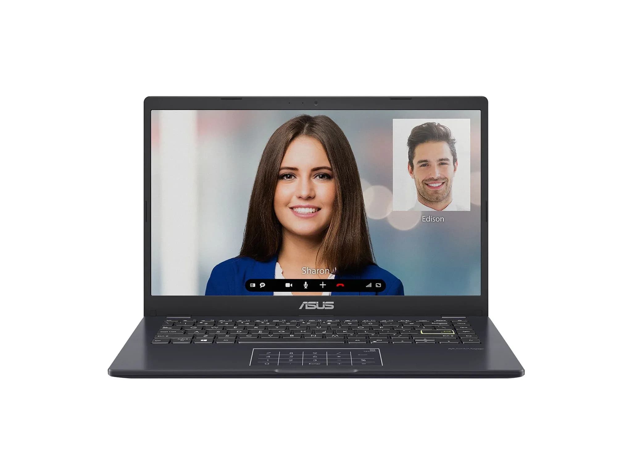 لپ‌تاپ ASUS Vivobook Go 14 E410KA · نمای باز و صفحه‌نمایش ۲