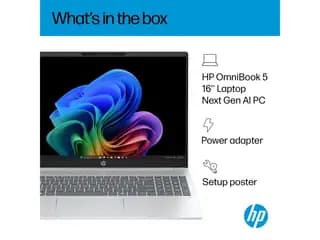 لپ‌تاپ HP OmniBook 5 16 ag1075cl · درگاه‌های کناری