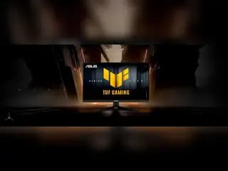 مانیتور Asus VG249QM5A 24 inch — نمای باز و صفحه‌نمایش