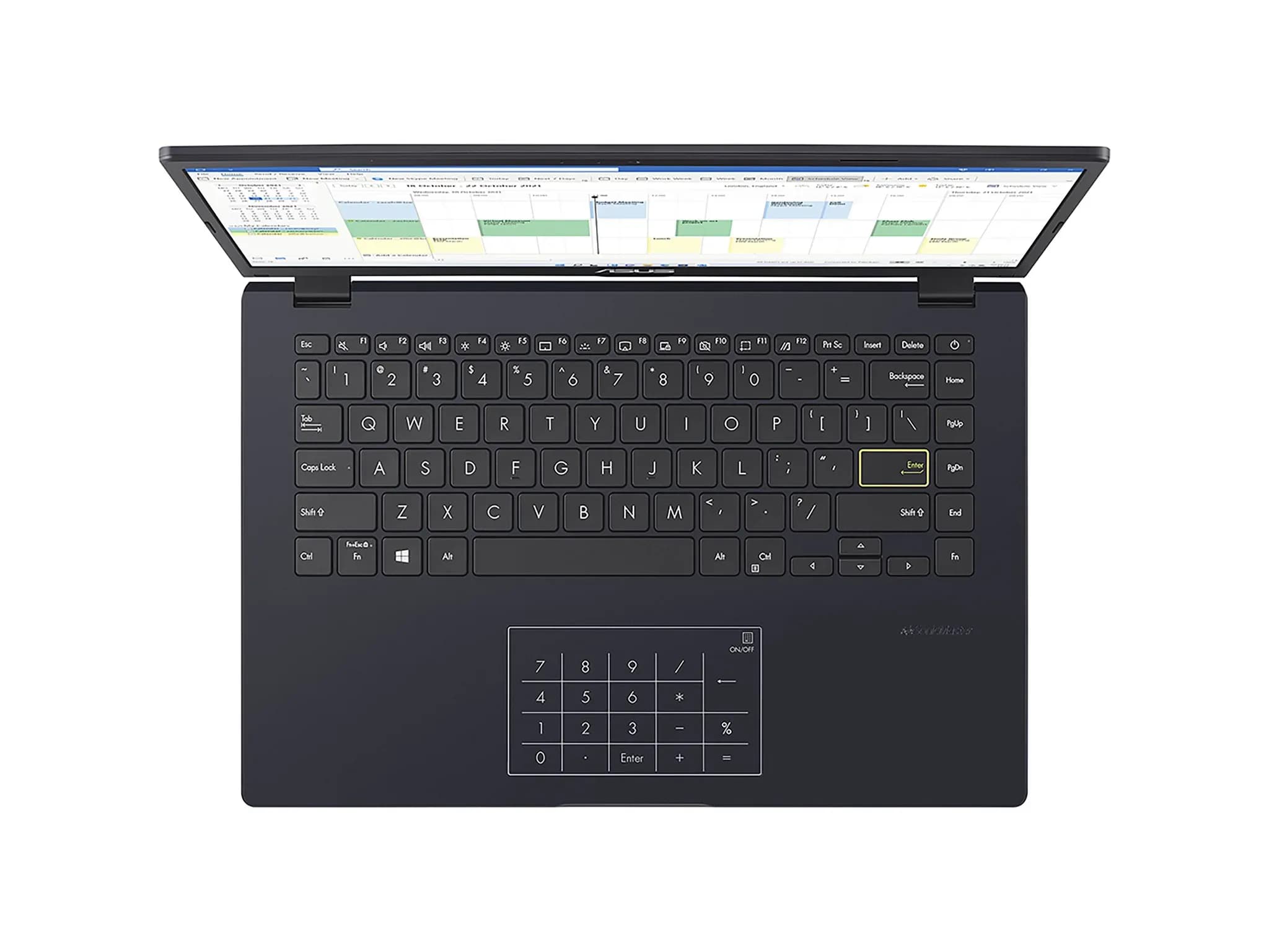 لپ‌تاپ ASUS Vivobook Go 14 E410KA · نمای زاویه‌دار