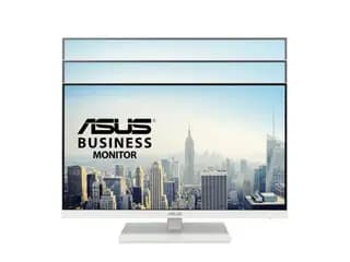 مانیتور Asus VA24EQSB-W 24 inch — نمای پشت و لولا