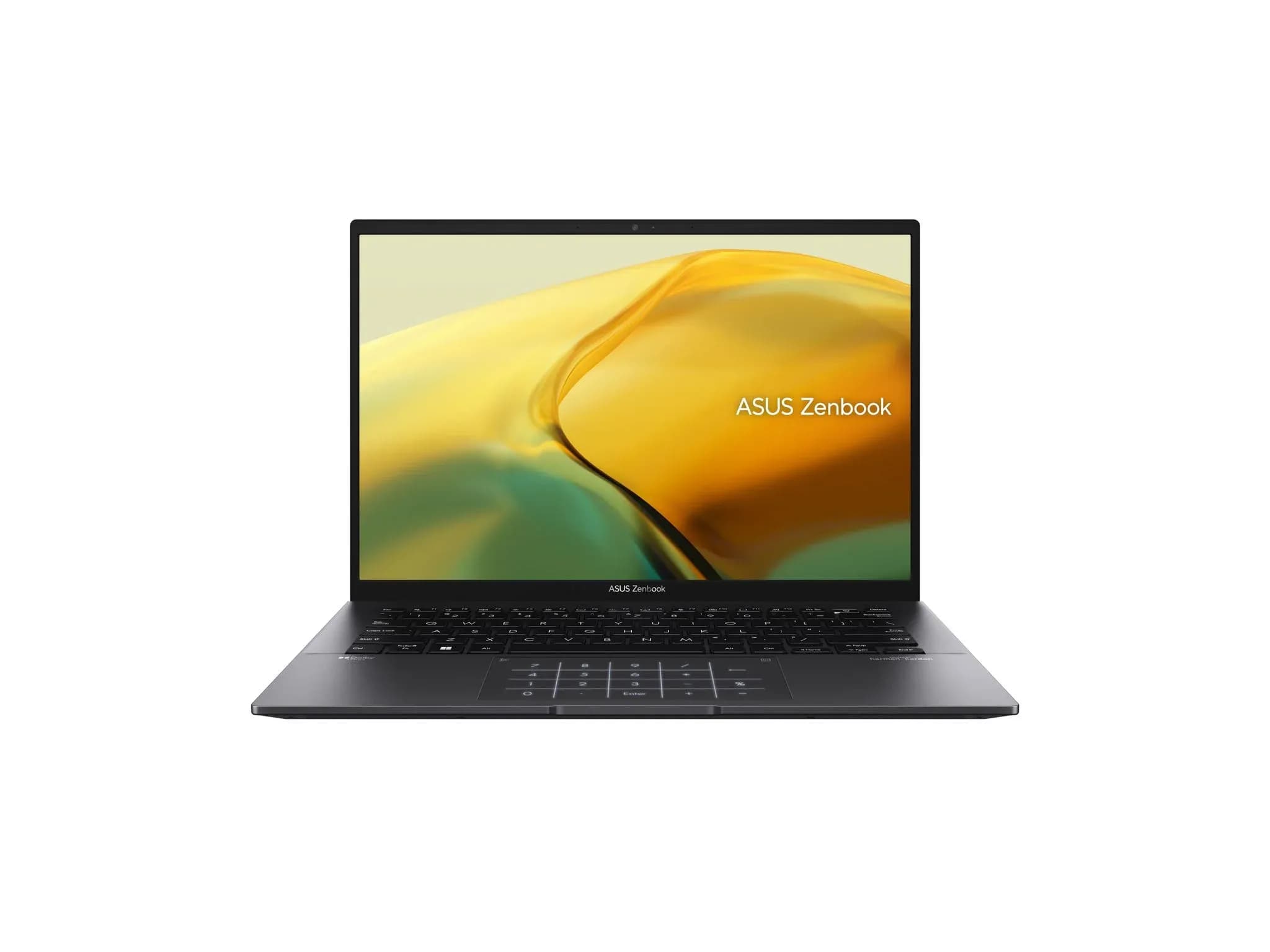 لپ‌تاپ ASUS Zenbook 14 OLED UM3405GA — نمای روبرو