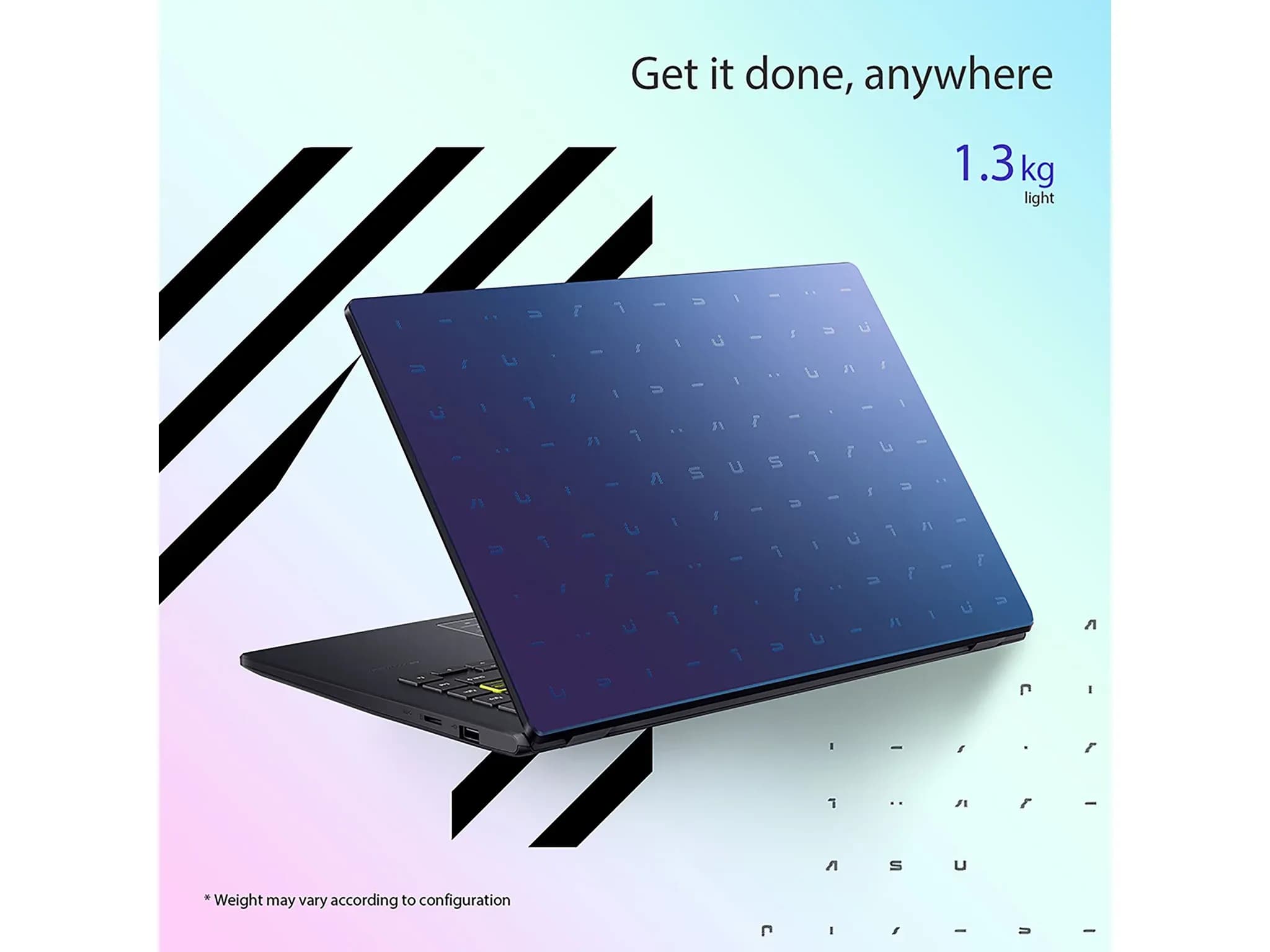 لپ‌تاپ ASUS Vivobook Go 14 E410KA · درگاه‌های کناری ۲
