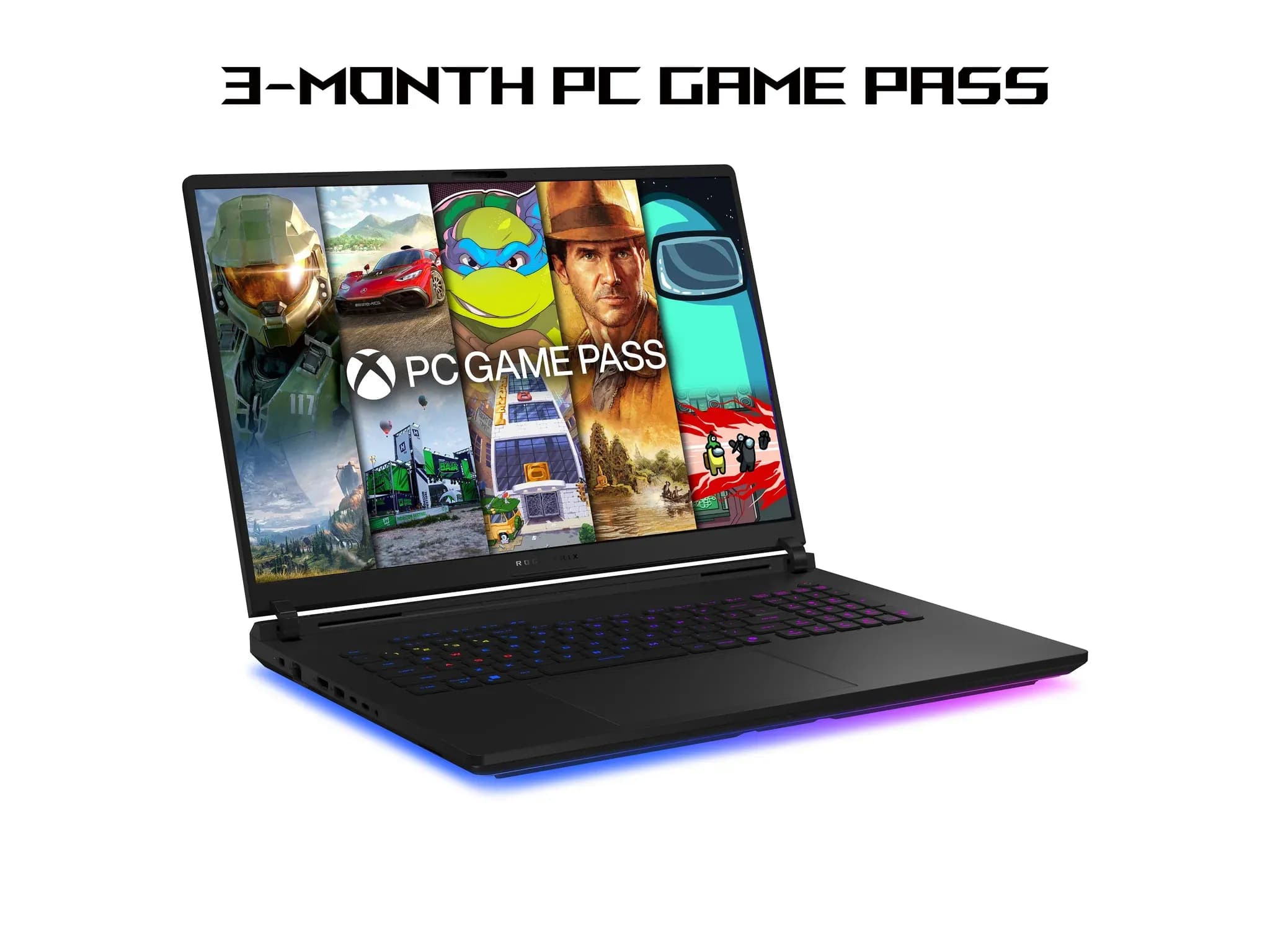 لپ‌تاپ گیمینگ ASUS ROG Strix SCAR 18 G835LX · صفحه‌کلید و تاچ‌پد