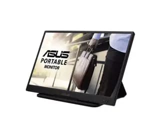 مانیتور Asus MB166C 15.6 inch — نمای باز و صفحه‌نمایش