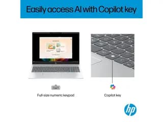 لپ‌تاپ HP OmniBook 5 16 ag1075cl · صفحه‌کلید و تاچ‌پد ۲
