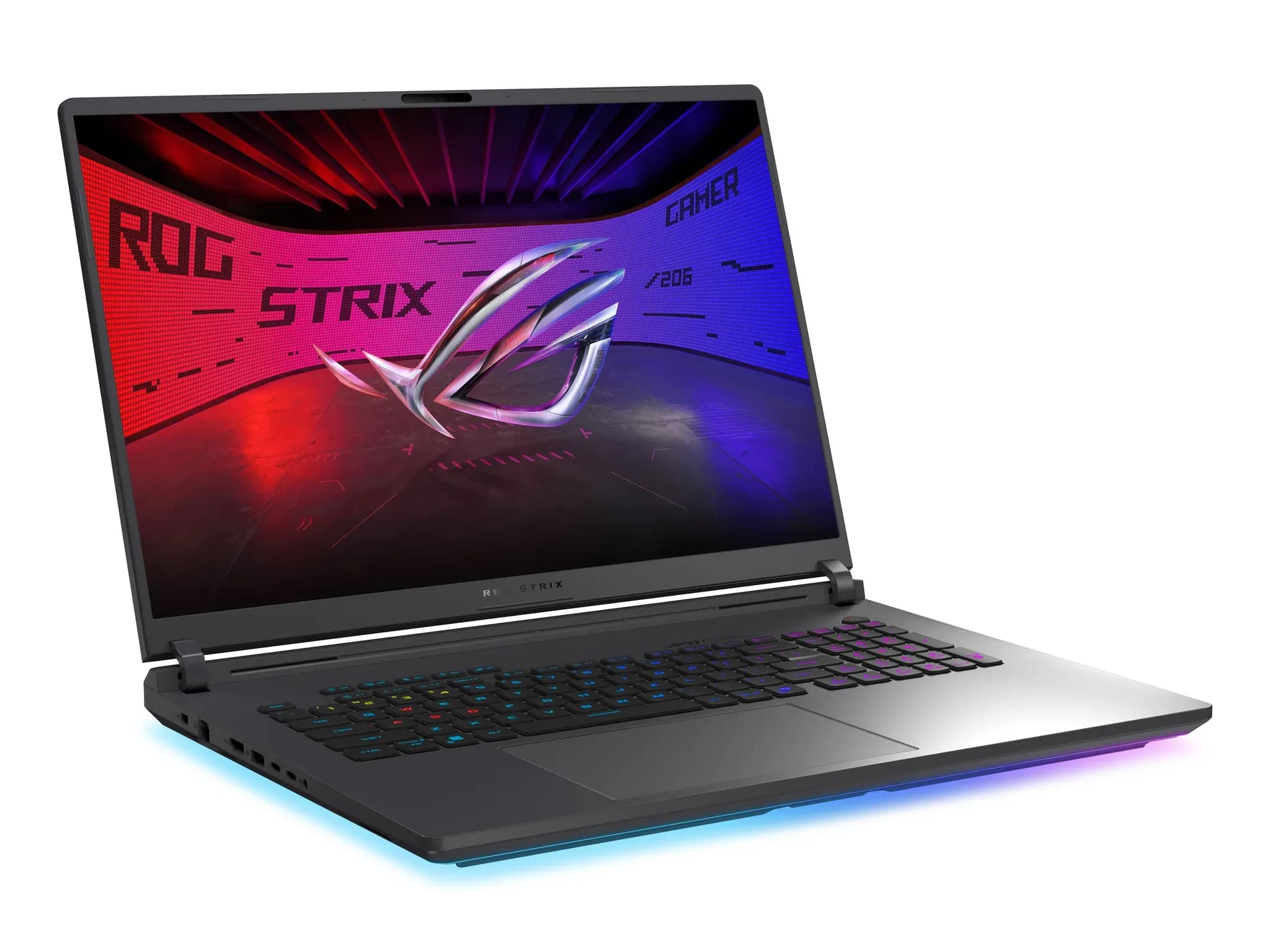 لپتاپ گیمینگ ASUS ROG Strix G18 G815JPR · نمای باز و صفحهنمایش ۲